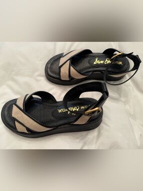 Sam Edelman Nylie Woven Wedge Platform Sandal- size 8 1/2